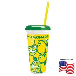 8022590 32 OZ Lemons Cups (200)