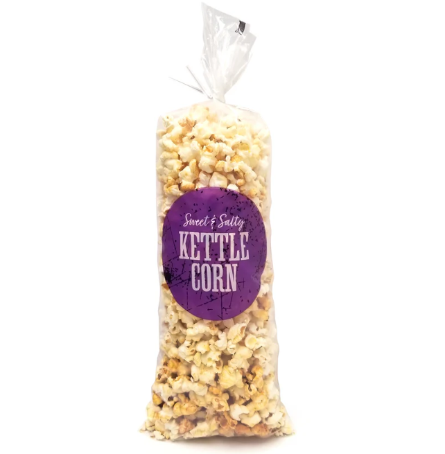 Kettle Corn Bags (1.5 Mil) with Wicket