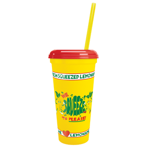 8022595 Yellow Squeeze To Please Souvenir Cups (200)