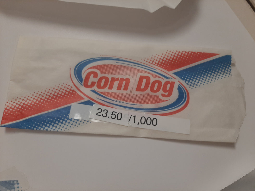Corn Dog Bags (Dry Wax)