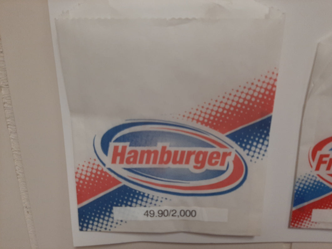 Hamburger Bags (Dry Wax)